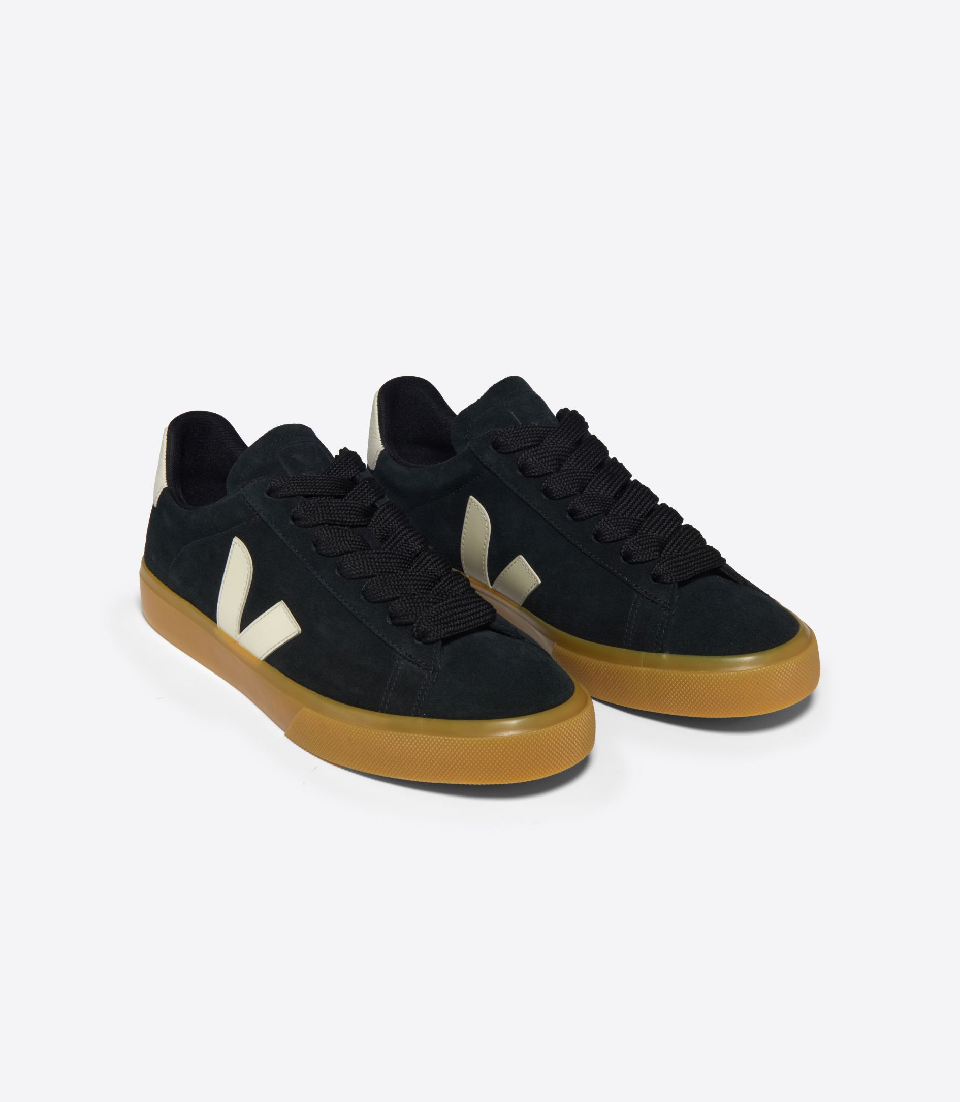 VEJA CAMPO BOLD SUEDE BLACK PIERRE | VJ24205