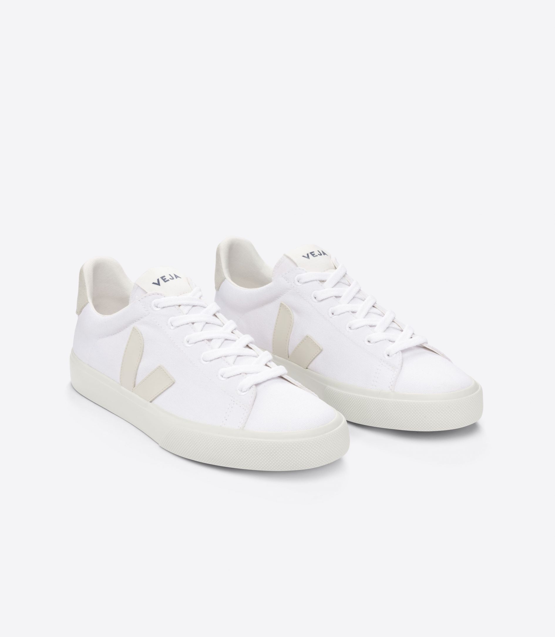 VEJA CAMPO CANVAS WHITE PIERRE | VJ24187