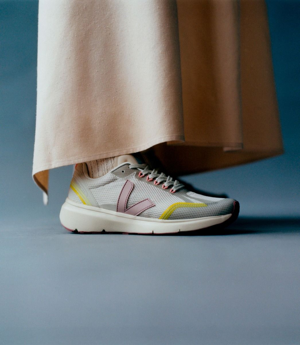 VEJA CONDOR 2 ALVEOMESH NATURAL BABE JAUNE FLUO | VJ24756