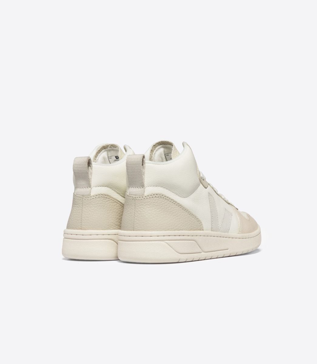 VEJA V-15 LEATHER CASHEW PIERRE MULTICO | VJ24314