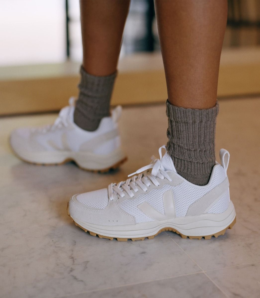 VEJA VENTURI ALVEOMESH WHITE PIERRE NATURAL | VJ24675